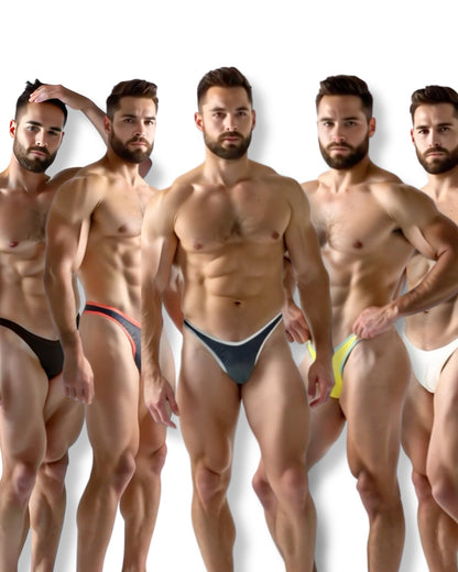 PACK Sunga/Cueca Hybrid Thong X5