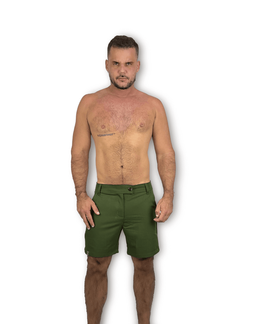 Short de alfaiataria Green Army  leblon MFR