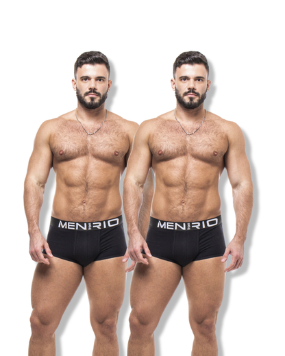PACK CUECA  BIGGER BOXER BLACK DUE
