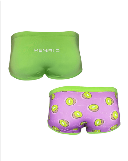 SUNGA ARPOADOR  BOXER VERDE DUPLA FACE