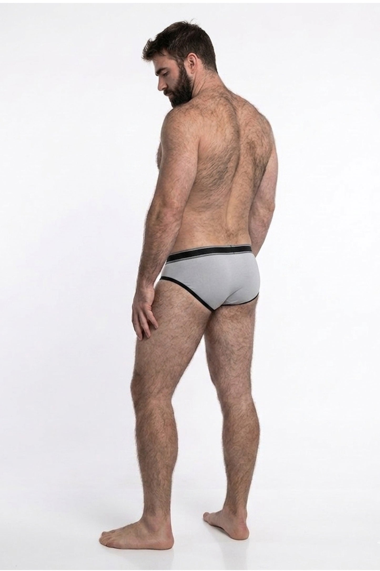 CUECA URBAN NEW POUCH CINZA