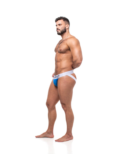 FCK JOCKSTRAP AZUL E BRANCO