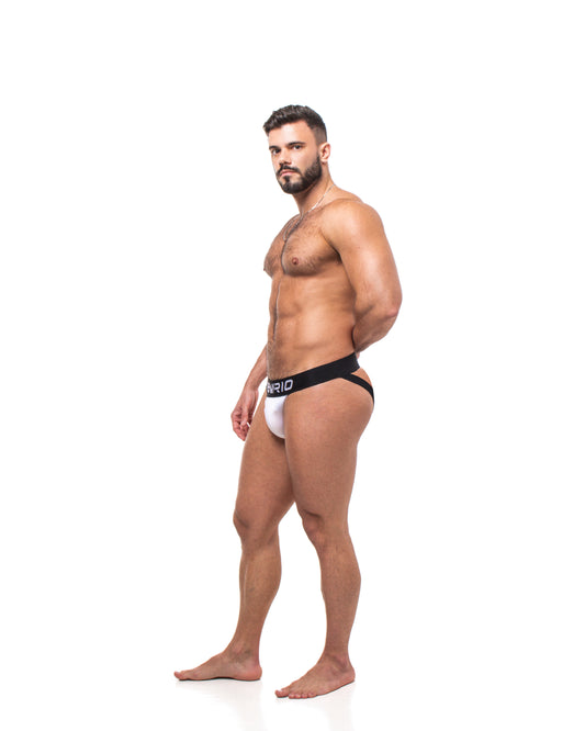 FCK JOCKSTRAP BRANCO E PRETO