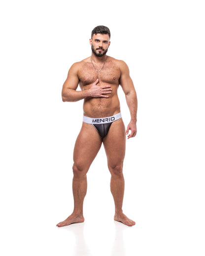 FCK JOCKSTRAP PRETO E BRANCO