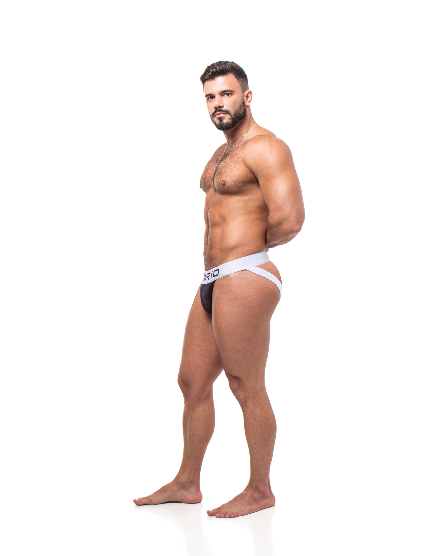 FCK JOCKSTRAP PRETO E BRANCO