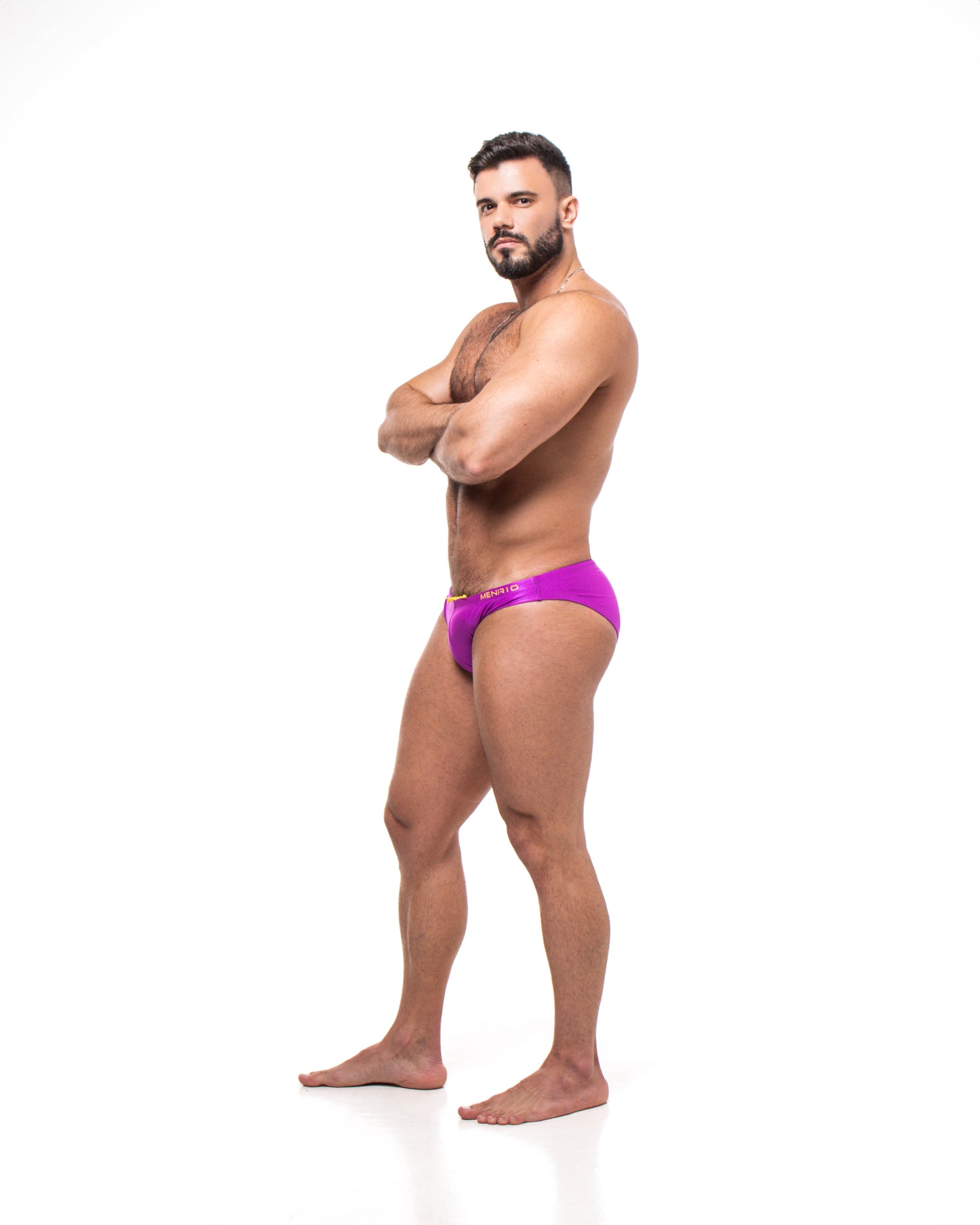 SUNGA POSTO 9 SLIP VIOLETA