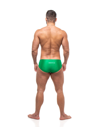 SUNGA POSTO 9 SLIP VERDE BANDEIRA