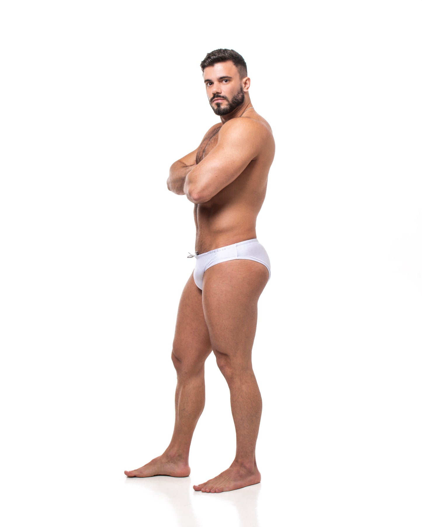 SUNGA POSTO 9 SLIP BRANCO