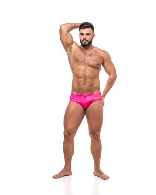 SUNGA IPANEMA SLIM ROSA FLUOR