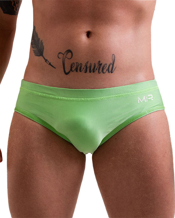 SUNGA ARPOADOR SLIM VERDE DUPLA FACE