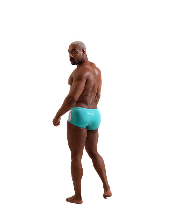 SUNGA ARPOADOR  BOXER AZUL DUPLA FACE