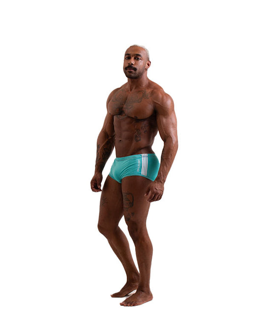 SUNGA ARPOADOR  BOXER AZUL DUPLA FACE