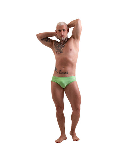 SUNGA ARPOADOR SLIM VERDE DUPLA FACE