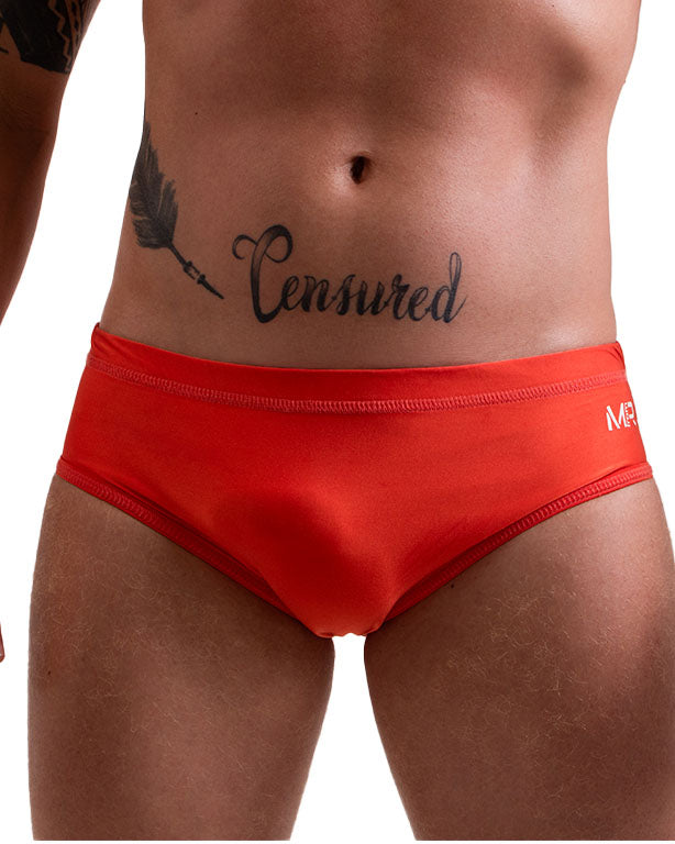 SUNGA ARPOADOR SLIM LARANJA DUPLA FACE