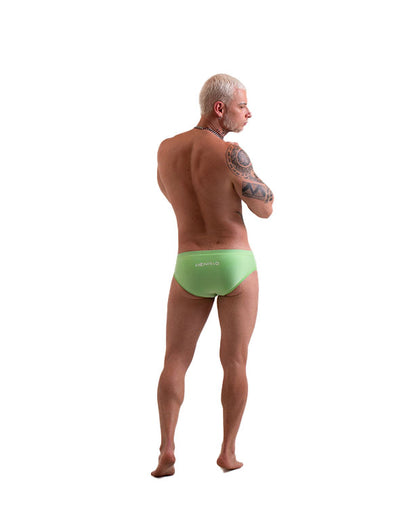 SUNGA ARPOADOR SLIM VERDE DUPLA FACE