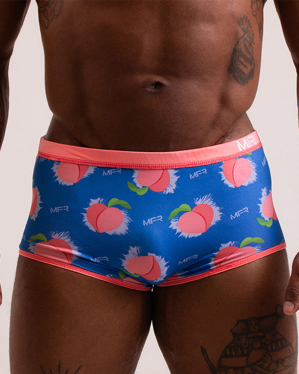 SUNGA ARPOADOR  BOXER PESSEGO DUPLA FACE