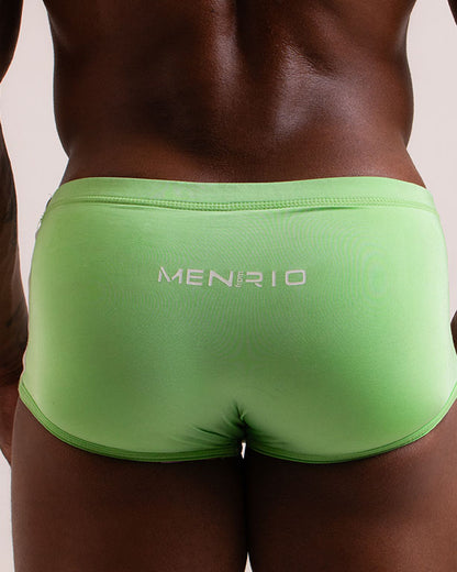 SUNGA ARPOADOR  BOXER VERDE DUPLA FACE