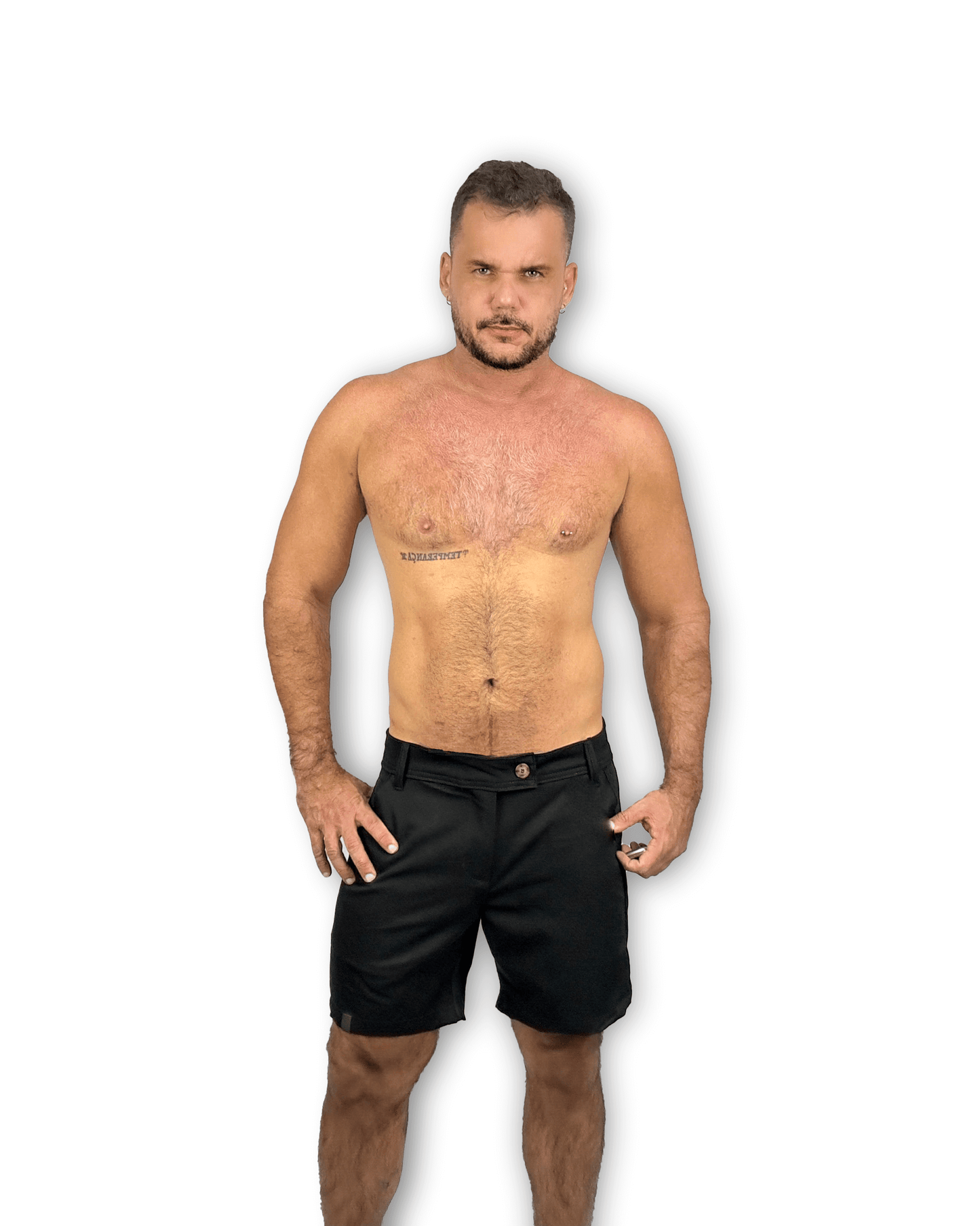Short de alfaiataria All Black leblon MFR