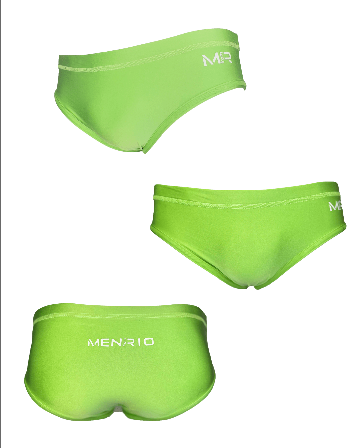 SUNGA ARPOADOR SLIM VERDE DUPLA FACE