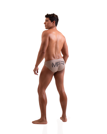 Sunga Mesh Búzios Slip Khaki