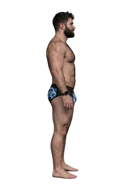 CUECA BRIEF SLIM TERRITÓRIO BLUE