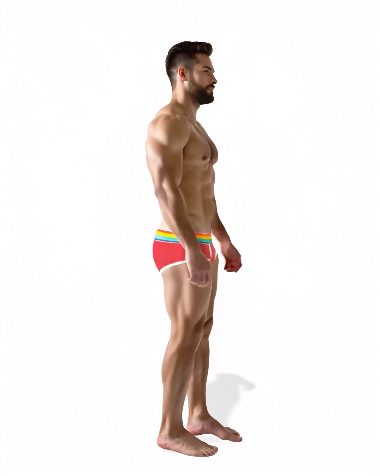 CUECA PRIDE COTTON VERMELHO