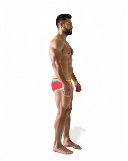 CUECA PRIDE COTTON VERMELHO