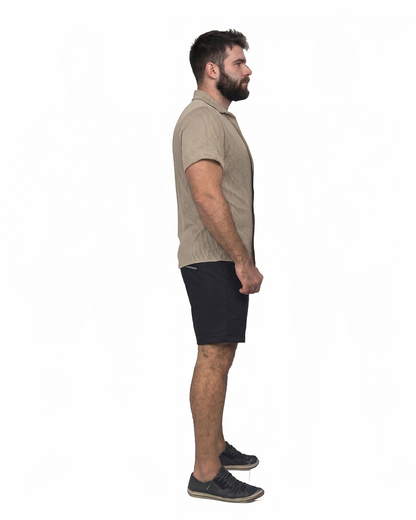CAMISA RESORT MESH BÚZIOS KHAKI