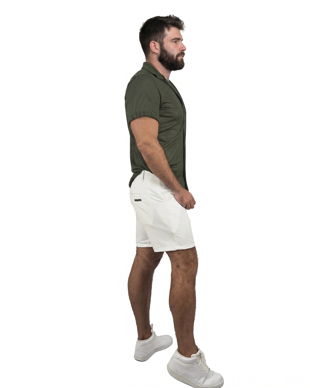 CAMISA RESORT MESH BÚZIOS Green Army