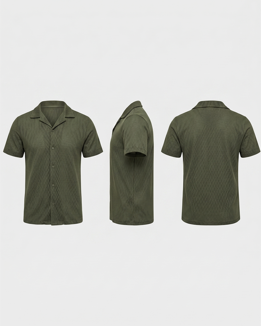 CAMISA RESORT MESH BÚZIOS Green Army