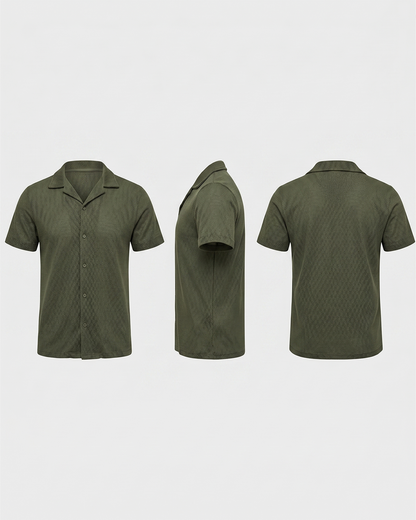 CAMISA RESORT MESH BÚZIOS Green Army
