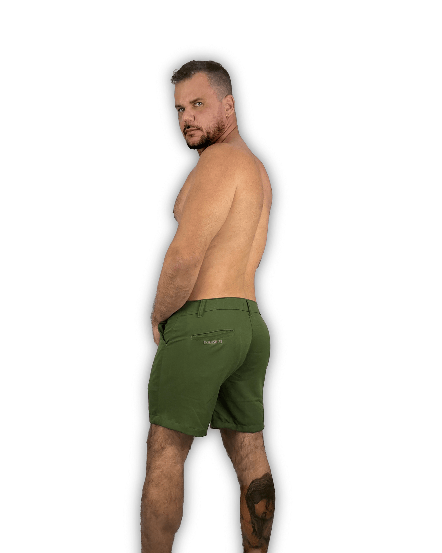 Short de alfaiataria Green Army  leblon MFR