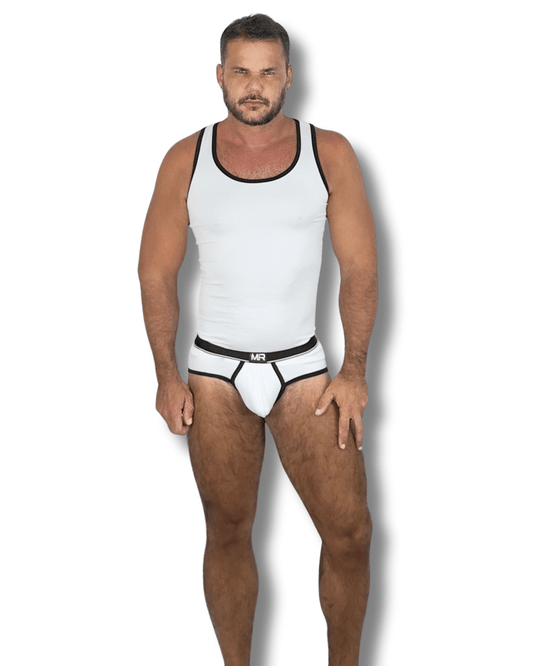 REGATA URBAN BRIEF BRANCO COM PRETO