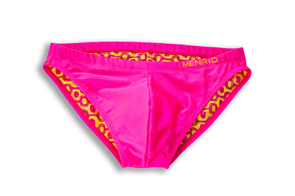 POSTO 9 SLIP FLUOR PINK SWIMSUIT