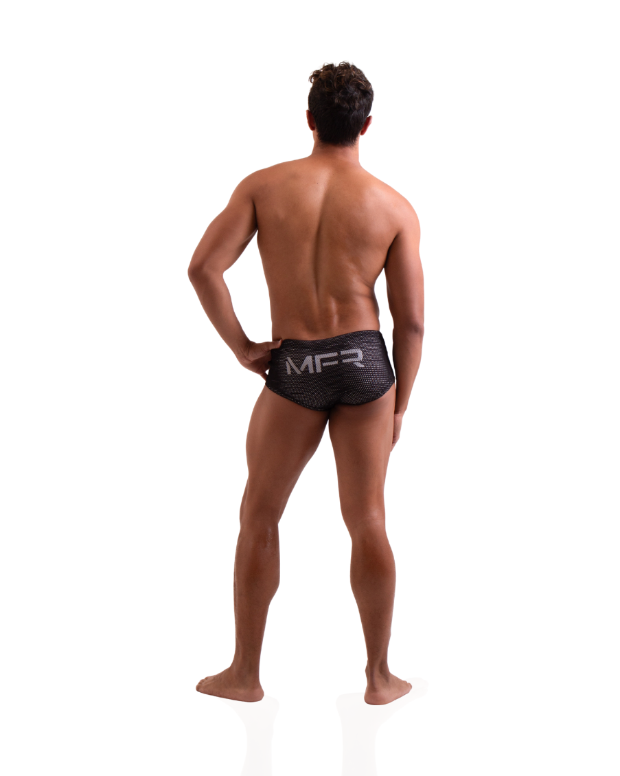 Sunga Mesh Búzios Slim All Black