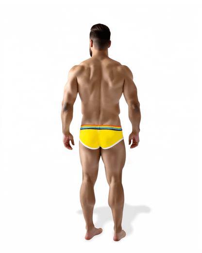CUECA PRIDE COTTON AMARELO