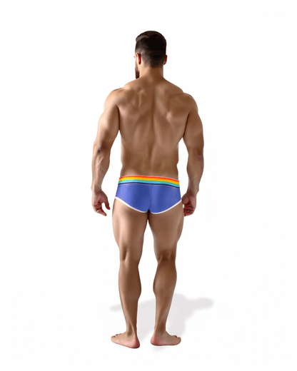 CUECA PRIDE COTTON AZUL