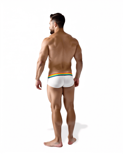CUECA PRIDE COTTON BRANCO