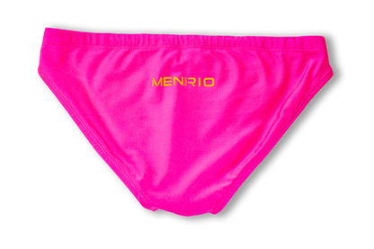 POSTO 9 SLIP FLUOR PINK SWIMSUIT