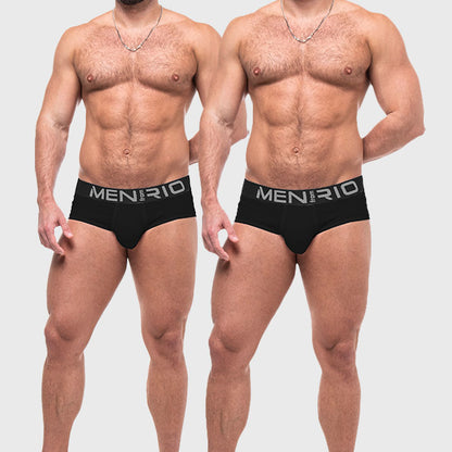 PACK CUECA CLASSIC BRIEF BLACK DUE