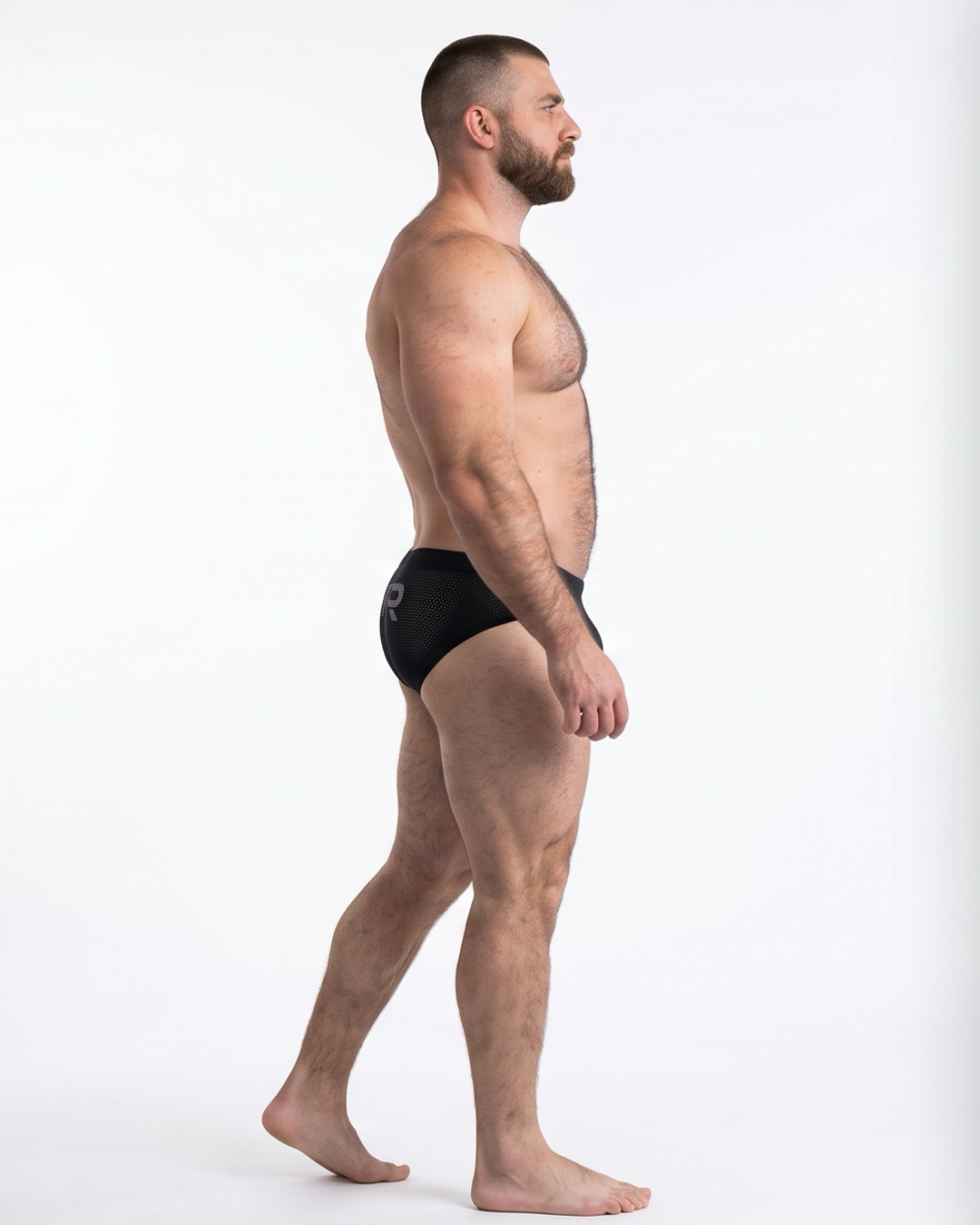Sunga Mesh Búzios Slim All Black