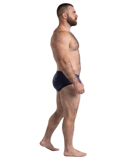 Sunga Mesh Búzios Slim Deep Blue