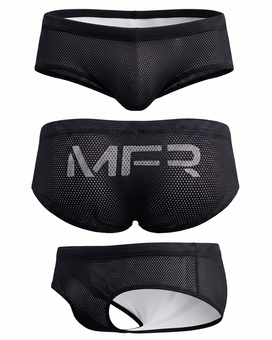 Sunga Mesh Búzios Slim All Black