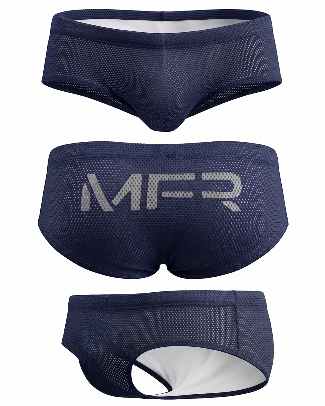 Sunga Mesh Búzios Slim Deep Blue