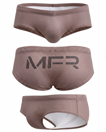 Sunga Mesh Búzios Slim Khaki