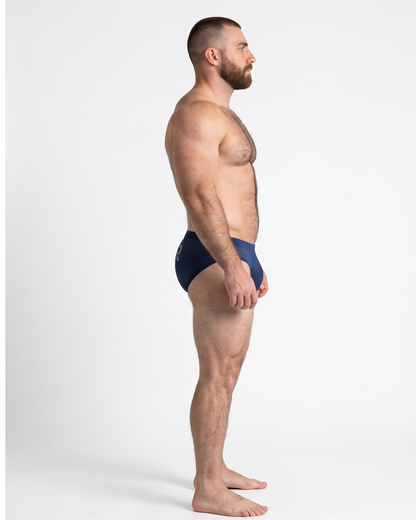 Sunga Mesh Búzios Slip Deep Blue
