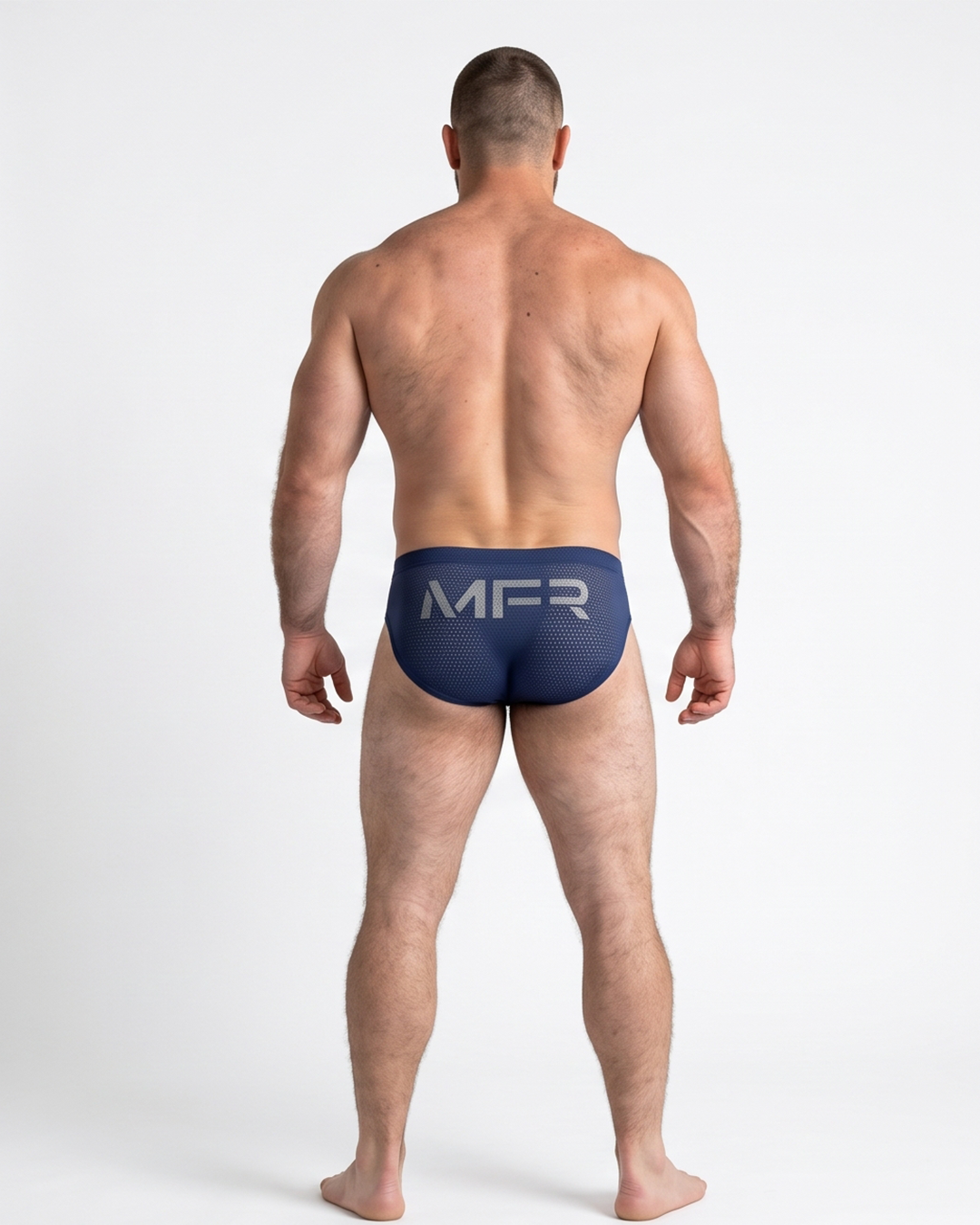 Sunga Mesh Búzios Slip Deep Blue